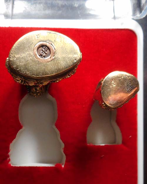 พระกริ่งรุ่นแรกหลวงพ่อสุดใจ ทันตมโน เนื้อขันลงหิน ปี ๒๕๖๒ วัดป่าบ้านตาด อุดรธานี - 4