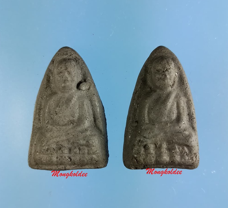 หลวงปู่ทวด รุ่นเอ็ม 16 พิมพ์กลาง ปี 34. พระอาจารย์นอง วัดทรายขาว จ.ปัตตานี - 1