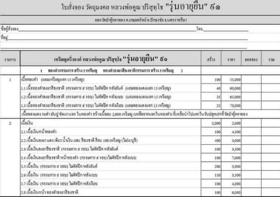 เหรียญหลวงพ่อคูณ รุ่นอายุยืน 91 เนื้อเงินกรรมการ ไม่ตัดปีกหลังเรียบ ตอก9รอบ วัดป่าตุ๊กตาทอง - 4