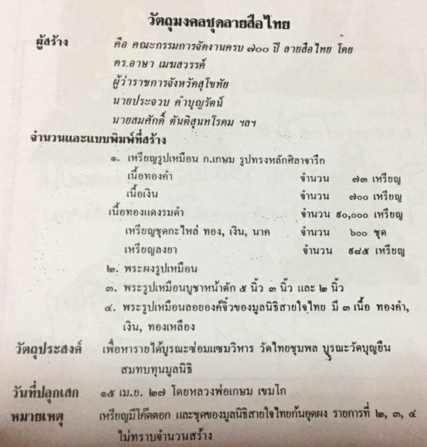 เหรียญ ลพ.เกษม ลำปาง ปี 2526 - 5