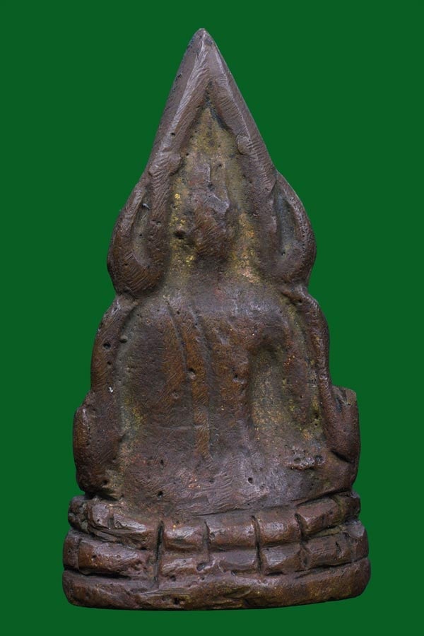 รูปหล่อ พระพุทธชินราช รุ่น อินโดจีน วัดสุทัศ ปี 2485 พิมพ็สังฆาฏิยาว มีโค็ต - 2