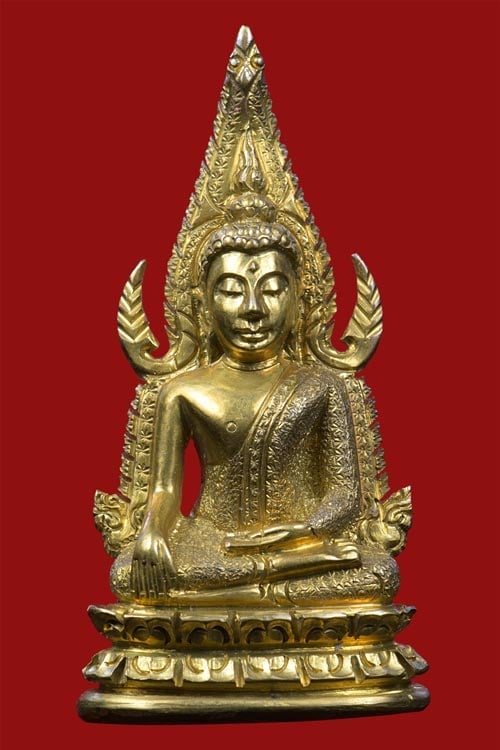 รูปหล่อ พระพุทธชินราช รุ่น อินโดจีน วัดสุทัศ ปี 2485 พิมพ์แต่ง - 1