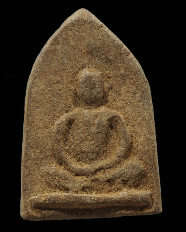 พระผงรูปเหมือนเนื้้อว่าน (สร้างพร้อมสมเด็จ ก.ไก่) หายาก พระครูพิศาลธรรมคุญ วัดบูรพาพิทยาราม จ.จันท - 1