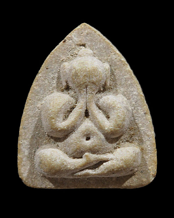 พระปิดตา หลวงพ่อแจ๋ ติสฺสโร วัดโพธิ์เฉลิมรักษ์ จ.ฉะเชิงเทรา เนื้อผงเกสร หายากแล้วครับ *** ว่ากันว่ - 1