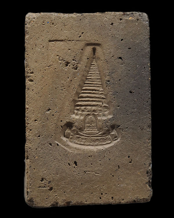 พระปิดตาซุ้มระฆัง(หายาก) เจ้าคุณเที่ยง วัดระฆังฯ กรุงเทพฯ ปี ๒๕๐๗ สร้างจากเนื้อดินหุ่นหรือดินไทย ที่ - 2