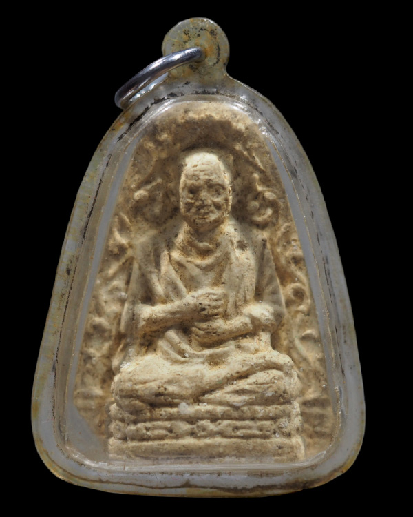 พระผงรูปเหมือนสมเด็จโต หลวงปู่นาค วัดระฆังโฆสิตาราม กรุงเทพฯ มวลสารผสมผงเก่า ปี 2495 องค์นี้เป็นพิมพ - 4