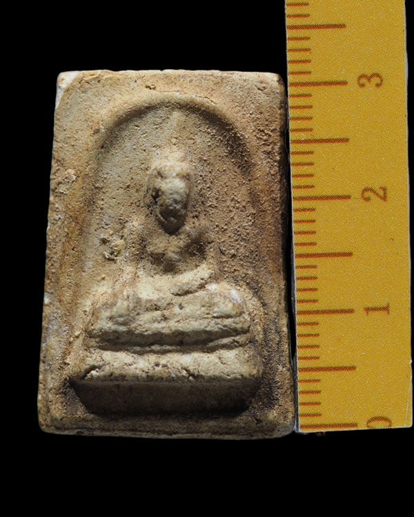 สมเด็จพิมพ์หลวงพ่อโต หลังเลข ๔ กรุวัดหลักสี่ราษฎร์สโมสร สมุทรสาคร ปี ๒๕๐๐ลงกรุ เนื้อผงพุทธคุณของ หลว - 3