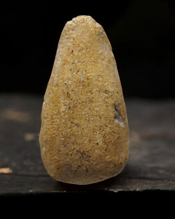 พระปิดตาพิมพ์ซุ้มเรือนแก้ว ยอดอุณาโลม พิมพ์เล็กจิ๋ว เนื้อจัดเก่าสวยๆ ไม่ทราบที่ - 2