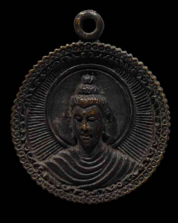 เหรียญพระพุทธเจ้า 4 พุทธภูมิ วัดไทยนาลันทา รัฐพิหาร ประเทศอินเดีย ปี 2522 เหรียญพระพุทธเจ้า 4 พุทธภ - 2