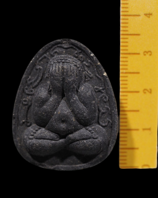 พระปิดตาจัมโบ้ หลังยันต์ไก่เถื่อน พิมพ์ใหญ่ หลวงปู่วิเวียร วัดดวงแข กรุงเทพฯ ปี 2536 สุดยอดเมตามหานิ - 4