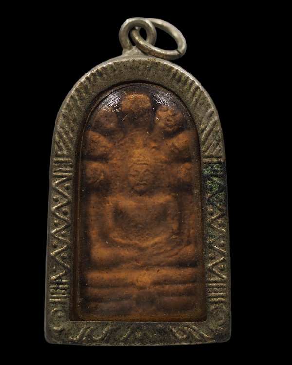 พระผงว่านนาคปรกพิมพ์ใหญ่ องค์พระธาตุพนม ปี๒๕๑๘ พิธีปลุกเสกใหญ่ อาจาย์ฝั้น, หลวงปู่จันทร์ วัดศรีเทพฯ - 2