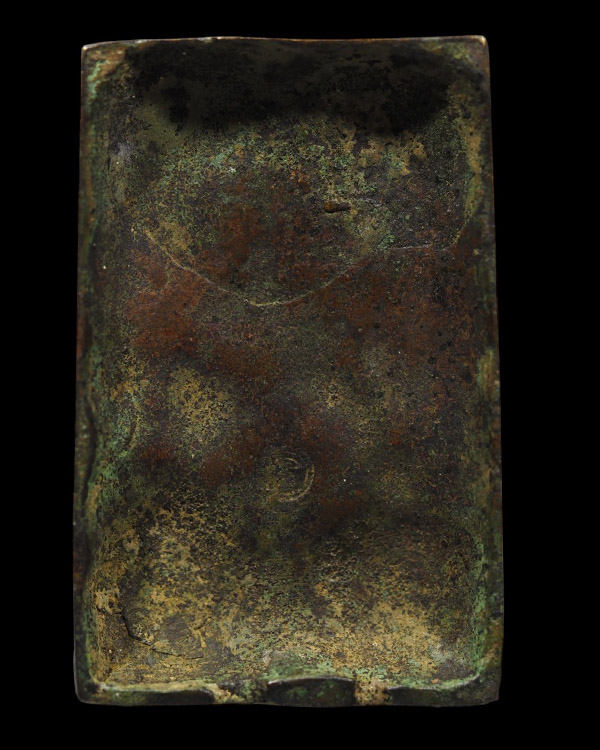 พระสมเด็จหล่อสมเด็จ พิมพ์พิเศษ (หายาก) อาจารย์เชื้อ วัดสะพานสูง กรุงเทพฯ เนื้อทองผสมฉนวนพระกริ่งวัด - 3