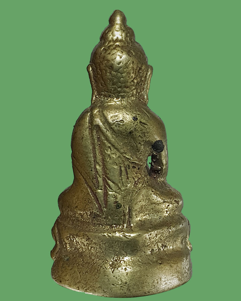 พระกริ่ง รุ่น 2 หลวงพ่อ พูล วัดไผ่ล้อม 3 (เนื้อช้อนส้อม) - 3