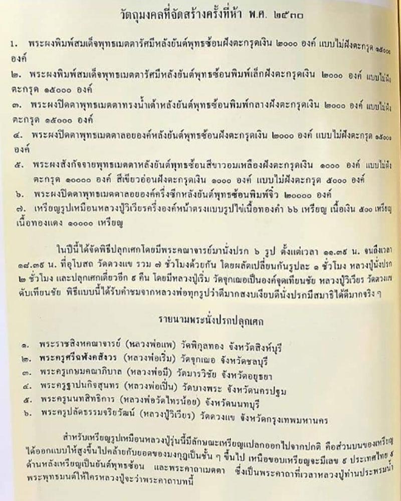 พระปิดตาน้ำเต้า หลวงปู่วิเวียร วัดดวงแข รุ่น 4 ปี 2530 - 5