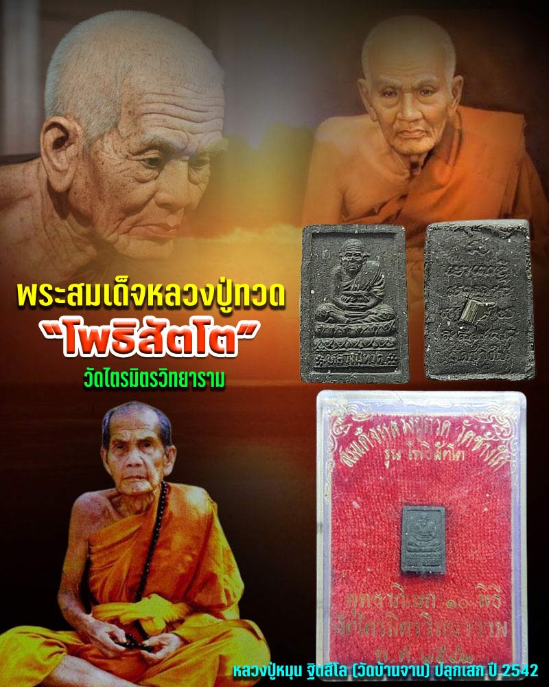 หลวงปู่ทวด วัดไตรมิตร ปี 2542 - 1