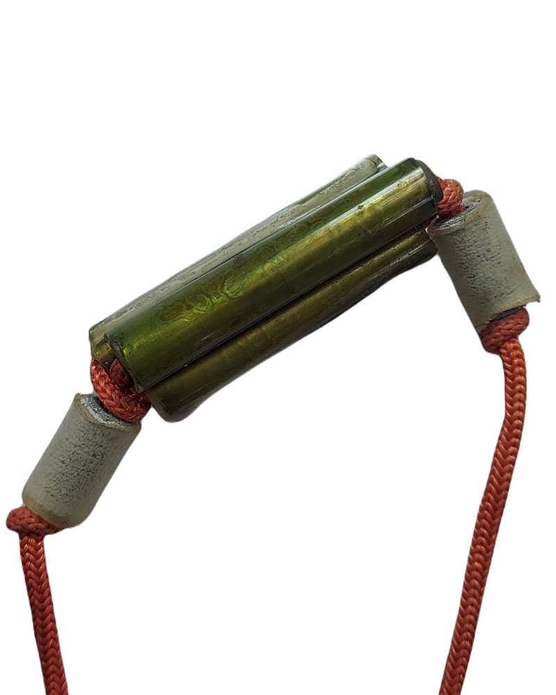 ตะกรุดคอแมว (เชือกแดง) หลวงปู่จันทร์หอม สุภาทโร วัดบุ้งขี้เหล็ก อุบลราชธานี - 3