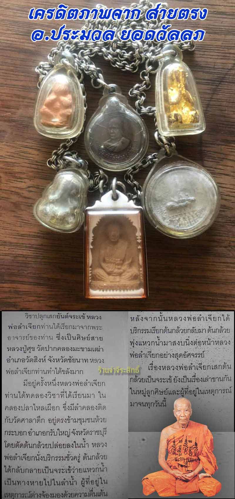 พระผงรูปเหมือน หลังสิงห์ รุ่นแรก เนื้อน้ำตาล - 4