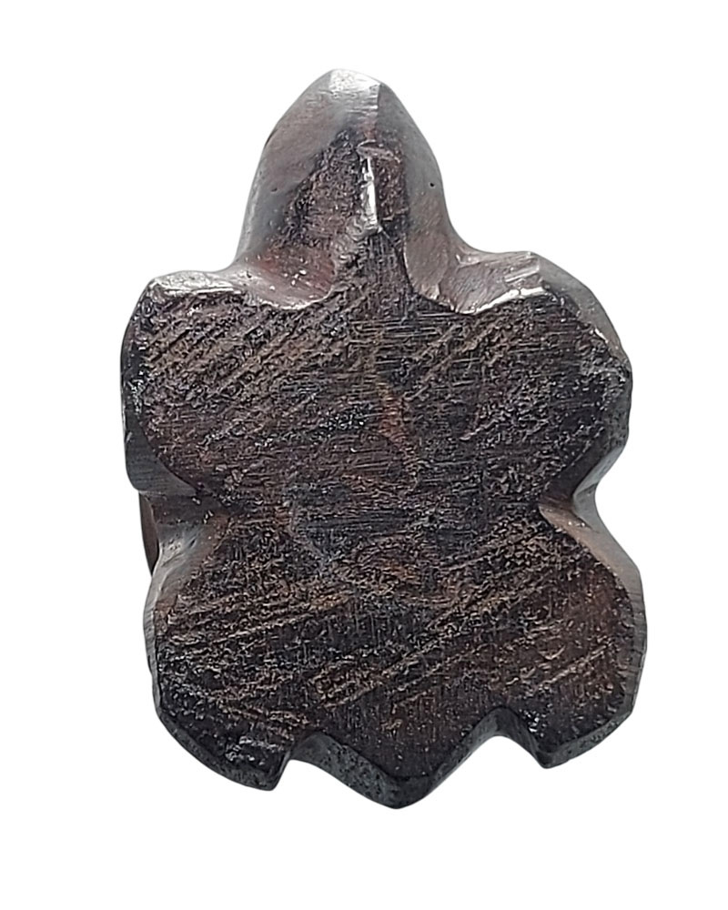 พญาเต่าเรือน แกะจากแร่โครตเหล็กไหลเขาอึมครึม หลวงพ่ออุทัย ปภงฺกโร - 4