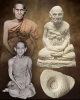 พระผงรูปเหมือนสมเด็จโต ก้นดอกจันทร์  เจ้าคุณนรฯ ปลุกเสก ปี 2513