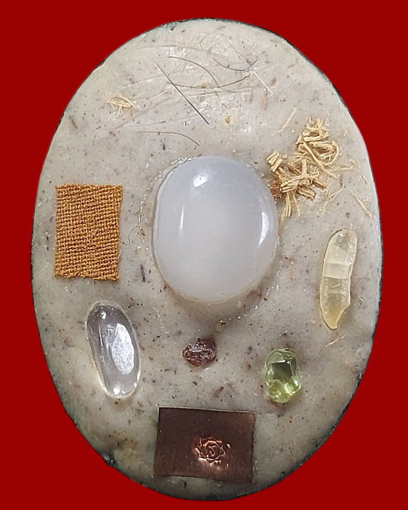 ล็อกเก็ต พระแก้วมกรกต หลวงพ่อสมบูรณ์ กันตสีโล วัดป่าสมบูรณ์ธรรม - 3